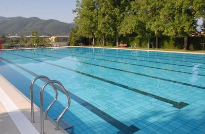 Piscina municipal de la Seu d'Urgell (Foto d'arxiu)