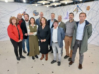 La primera junta de la Plataforma Andorrana, amb responsables d'altres agrupacions territorials de la Plataforma per la Llengua