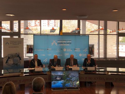 Presentació del Comitè d'Honor de les Finals de la Copa del Món 2019 d'esquí alpí (Grandvalira)