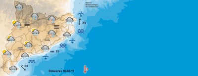 Previsió Meteorològica 16.03.2011