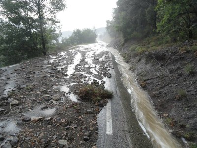 Pluges - Carretera de Cerc