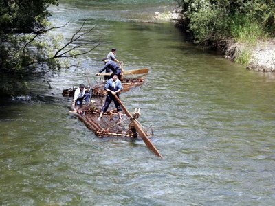 Diada dels Raiers de la Pobla de Segur (Foto: ACN)