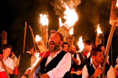 La Pobla de Segur estrena la temporada de falles postpandèmia amb "molta prudència" per l'onada de calor