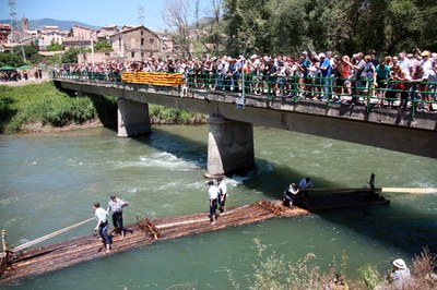 Baixada de rais a la Pobla de Segur (Foto: ACN)