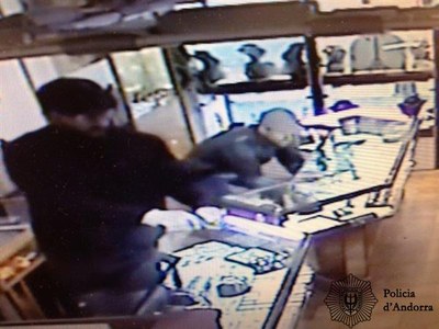 Robatori en una joieria d'Andorra