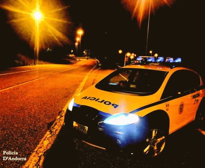 Control policial a Andorra (Foto: Policia Andorra)