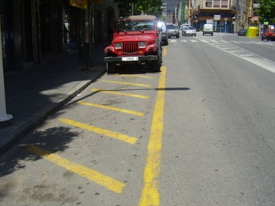 Zona de càrrega i descàrrega