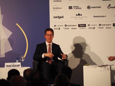 Franz Heukamp, a la Trobada Empresarial