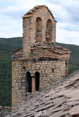 Campanar de Sant Serni de Gavarra (Foto: Consell Comarcal de l’Alt Urgell)