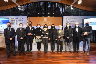 Presentació de la temporada 2021-2022 d'esports d'hivern a Catalunya (Foto: SG de l'Esport)