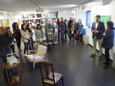 Inauguració de l'exposició 'La Catedral dels Nens' (Foto: Delegació del Pirineu del Col·legi d'Arquitectes de Catalunya a la Seu)