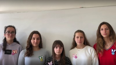 Vídeo promocional de l'acció de l'APS de La Salle La Seu a favor de la investigació de la 'Pell de papallona'