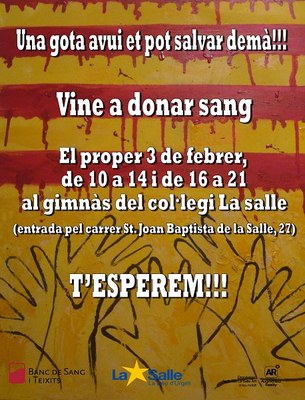 La Salle - Donació sang 2014