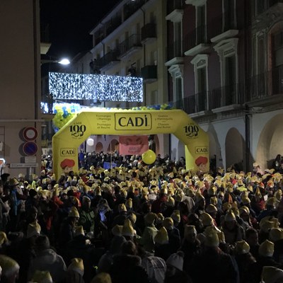 Sortida de la Sant Silvestre la Seu 2017