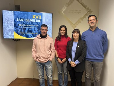 Presentació de la Sant Silvestre La Seu 2025