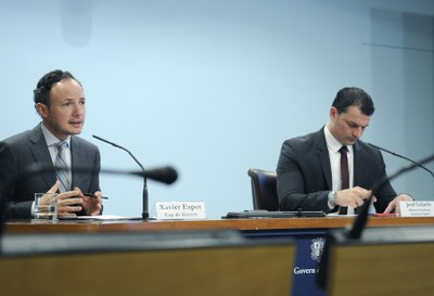 Roda de premsa (Foto: Govern d'Andorra)