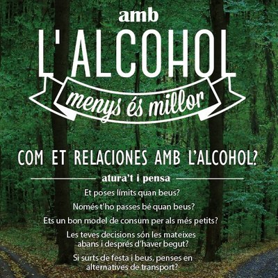 Cartell de la Setmana sense Alcohol