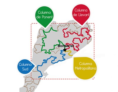 Mapa de la Marxa Som