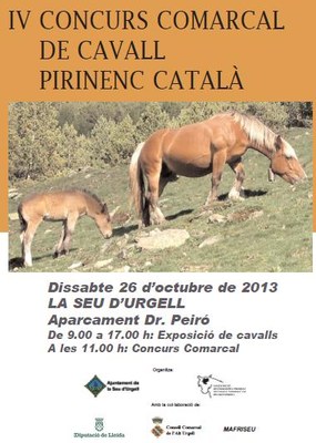 Concurs Comarcal de Cavall Pirinenc Català 2013