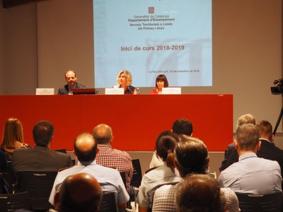 Acte inaugural del curs acadèmic 2018-2019 a l'Alt Pirineu i Aran