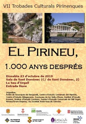 Jornades Culturals Pirinenques - Cartell 2010
