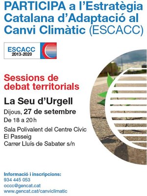 Canvi Climàtic - Sessió de debat a la Seu Cartell 2012