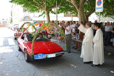 Sant Cristòfol 2012 - Benedicció vehicles