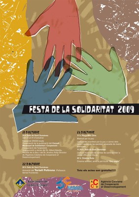 Festa Solidaritat - Cartell 2009