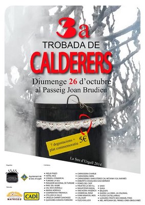 Trobada de Calderers a la Seu 2014 - Cartell