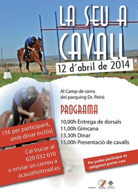 Cavalls - Cartell 2014