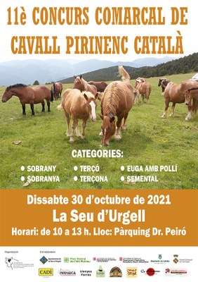 11è Concurs Comarcal de Cavall Pirinenc Català