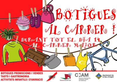 Primera edició de l'acció comercial ‘Botigues al carrer’