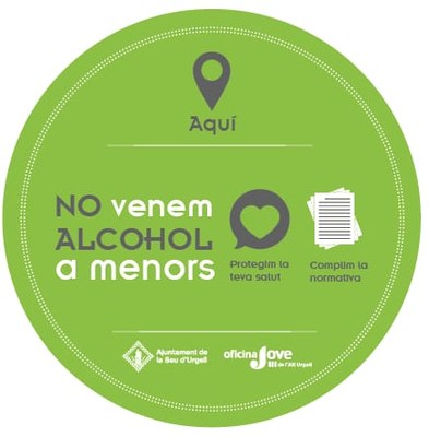 Campanya per evitar la venda de begudes alcohòliques a menors