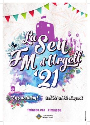 Logotip de la FM La Seu 2021
