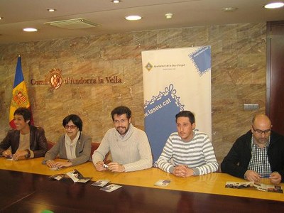 Presentació de l'agenda cultural a Andorra