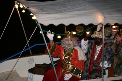 Arribada dels Reis d'Orient al Parc del Segre