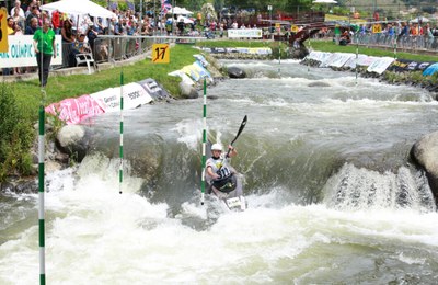 Competició al Parc Olímpic del Segre