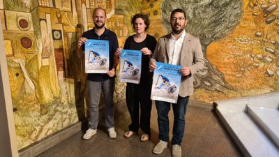 Presentació a la Diputació de Lleida de la Copa del Món de Canoa Eslàlom a la Seu d'Urgell (Foto: Diputació de Lleida)
