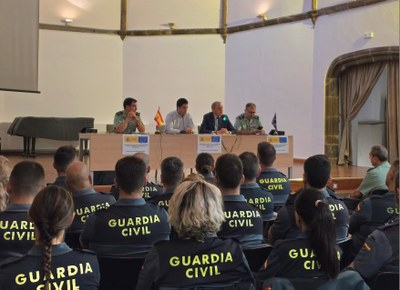 Inauguració a la Seu d'Urgell del seminari sobre vigilància de fronteres i lluita contra la migració irregular (Foto: Subdelegació del Govern a Lleida)
