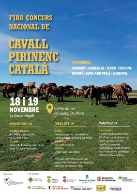 Fira i Concurs Nacional de Cavall Pirinenc Català 2022
