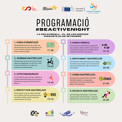 BeActive Night a la Seu d'Urgell