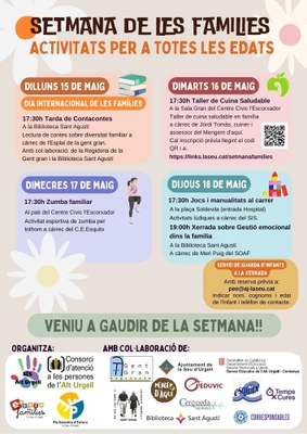 Setmana de les Famílies a la Seu d'Urgell