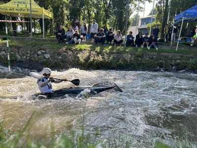 El Parc del Segre durant els Campionats d'Espanya d'eslàlom, ara fa dues setmanes