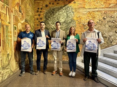 Presentació, a Lleida, de les Finals de la Copa del Món 2024 de Canoa Eslàlom i Caiac Cross