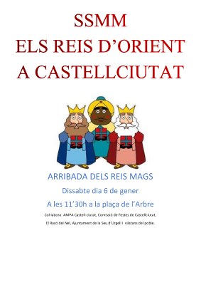 Els Reis d'Orient a Castellciutat