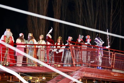 Benvinguda als Reis d'Orient a la Seu d'Urgell (Foto: arxiu)