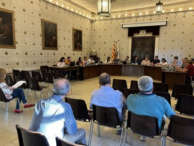 Ple municipal del mes de setembre
