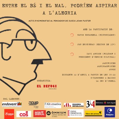 Acte d'Homenatge a Joan Fuster a la Seu d'Urgell
