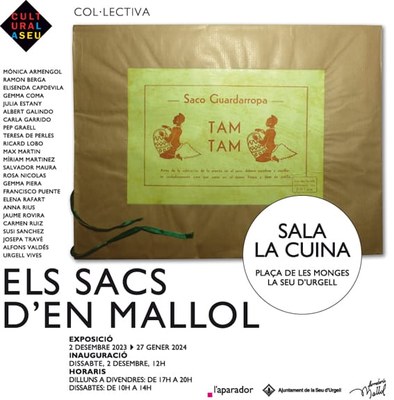 Inauguració de l'exposició 'Els sacs d'en Mallol'