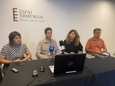 Presentació de l'ampliació del conveni entre la Seu d'Urgell i Apropa Cultura, a l'Espai Ermengol